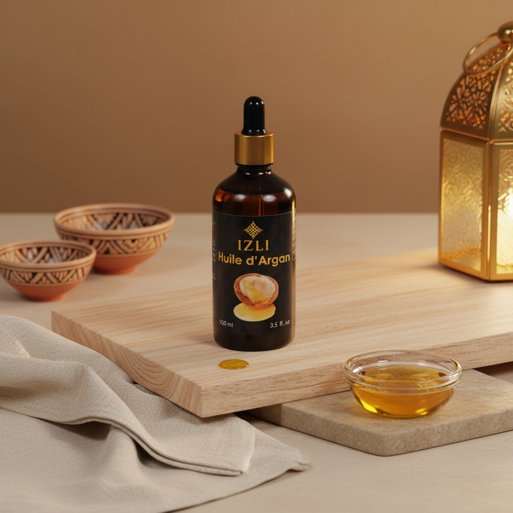 Organic Argan Oil – Nourishing & Radiance‑Boosting | IZLI Cosmetics